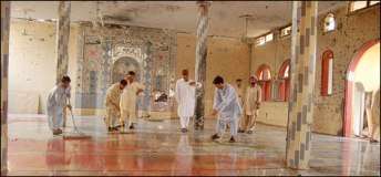 درہ آدم خیل کی مسجد میں خودکش حملہ،شہداء کی تعداد 95 ہو گئی
