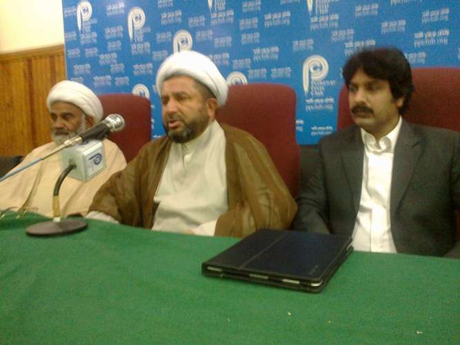 شیعہ علماء کونسل کے رہنماوں کی پریس کانفرنس