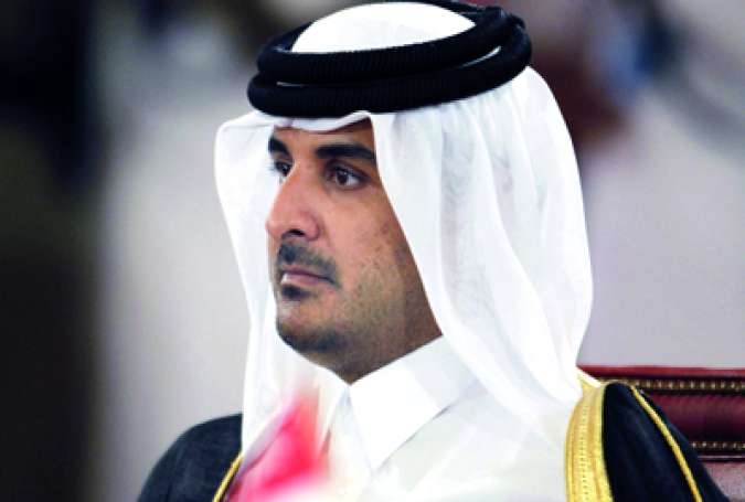 قطر على حافة غزو عسكري لتغيير النظام فيها !!