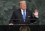 US President Donald Trump addresses the 72nd Annual UN General Assembly in New York on September 19, 2017.