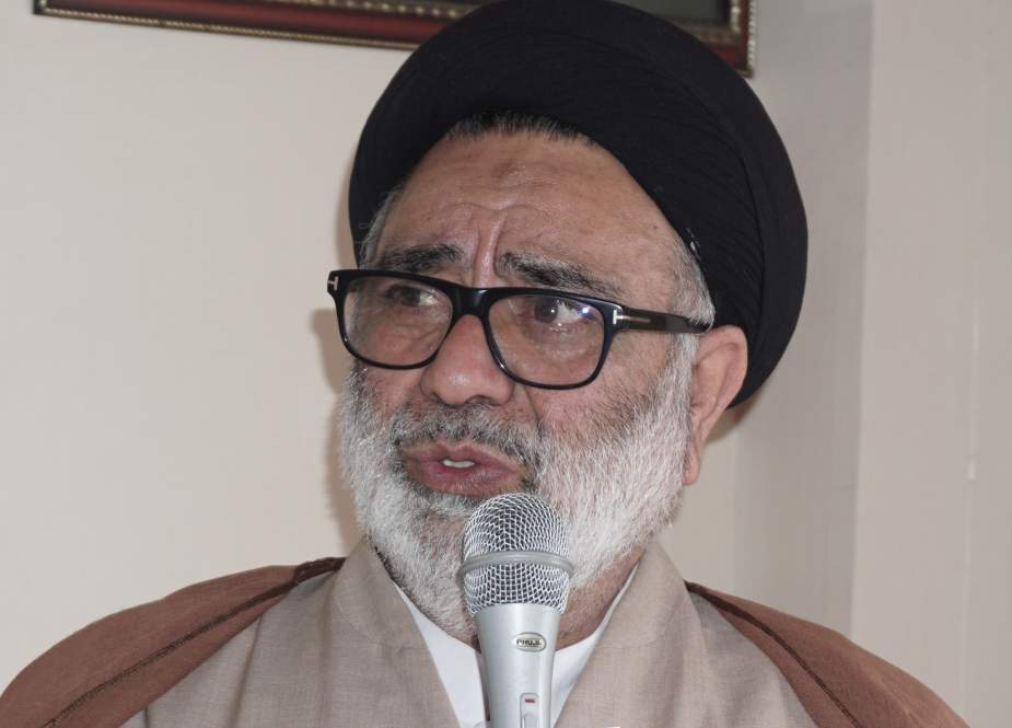 حریت قائدین کی گرفتاریوں سے عوامی ردعمل کو روکنے کی کوشش مضحکہ خیز ہے، انجمن شرعی شیعیان