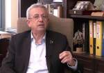 Mustafa Barghouti, the Secretary-General of the Palestinian National Initiative political party, is seen in an interview with Iran