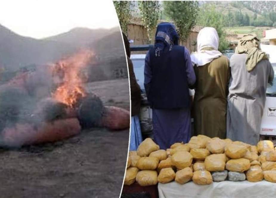 بازداشت ۴ هزار قاچاقچی مواد مخدر طی ۶ ماه گذشته در افغانستان
