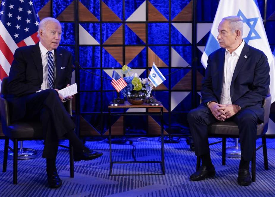 US President Joe Biden meets with Israeli Prime Minister Benjamin Netanyahu