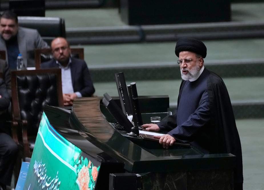 Iran’s President Ebrahim Raeisi, Parlement meeting