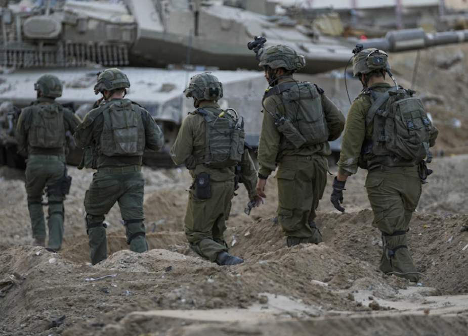 Israeli troops in Gaza Strip