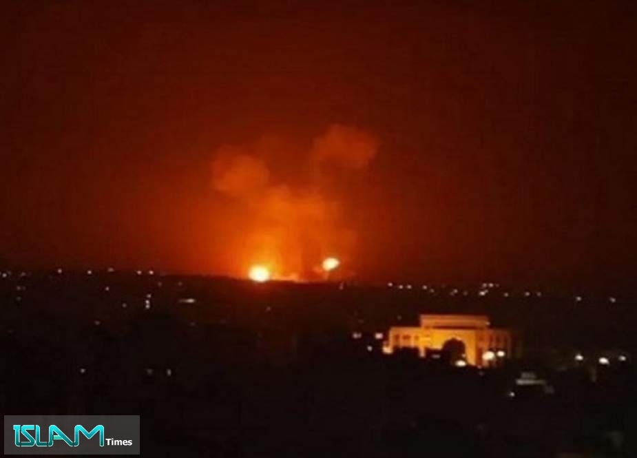Syrian Military Confronts Israeli Airstrike Near Damascus