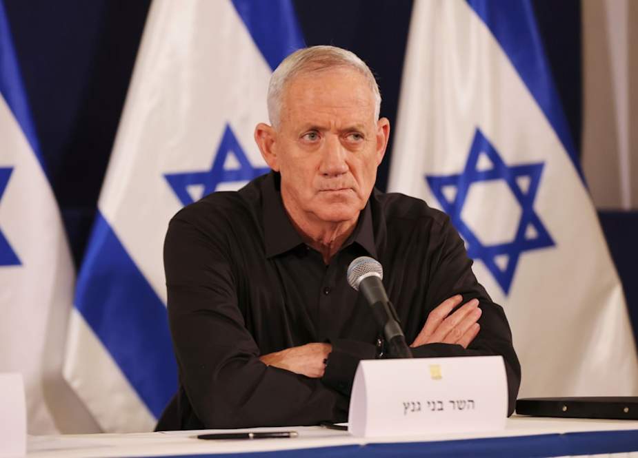 Israeli Security Minister Benny Gantz