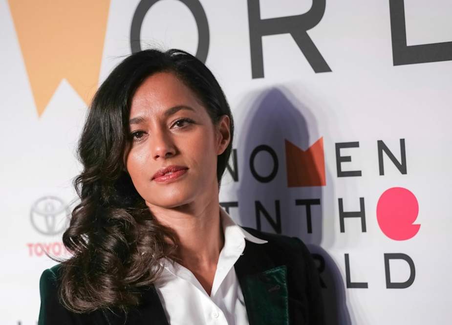 Journalist Rula Jebreal attends the Women in the World Summit opening night at the David H. Koch Theater