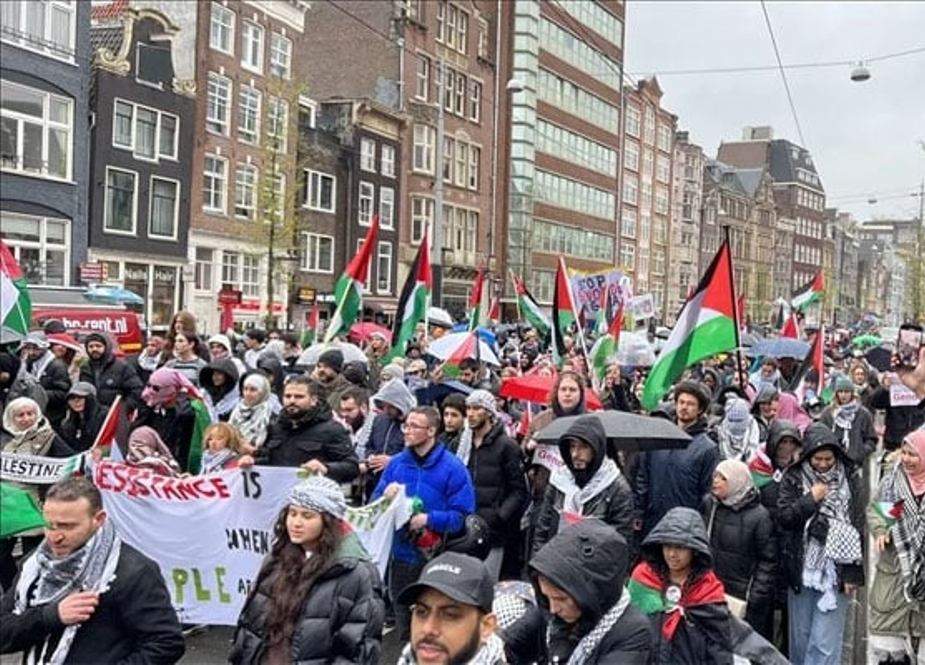 امریکہ، یورپ اور برطانیہ میں "یوم سرزمین فلسطین" پر مظاہرے
