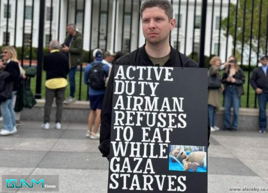 طيار أميركي يبدأ إضراباً عن الطعام من أجل أطفال غزة