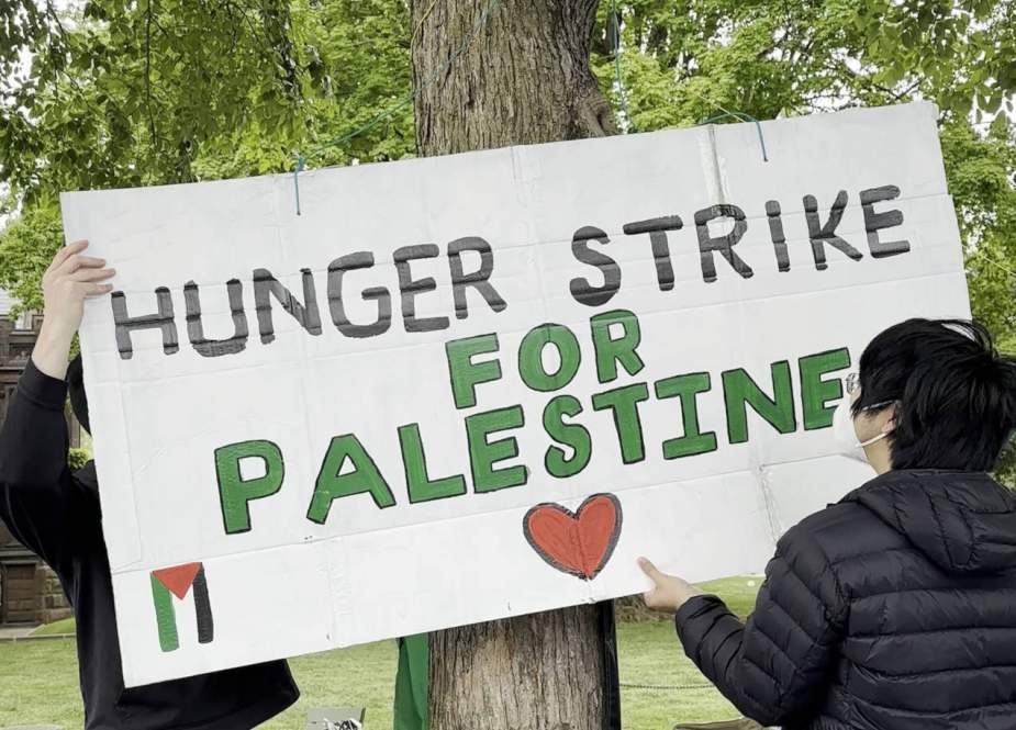 بعد طلابهم.. أساتذة في جامعة برنستون يضربون عن الطعام رفضاً للعدوان على غزة