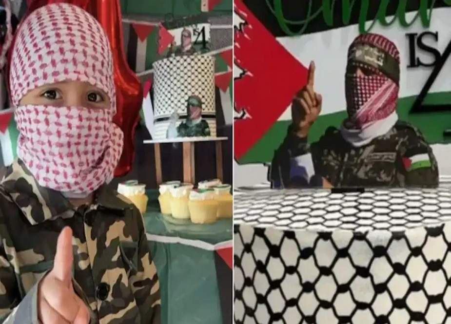 آسٹریلوی بچے کا فلسطین سے محبت کا پیغام، اپنی سالگرہ حماس کے نام کر دی