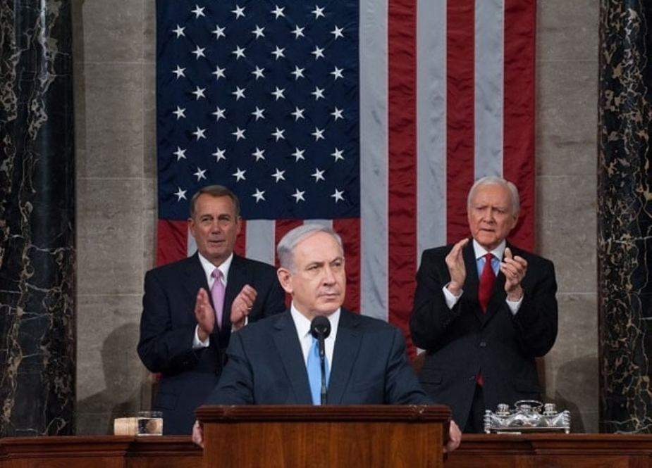 امریکا اسرائیل گٹھ جوڑ، نیتن یاہو کانگریس کے مشترکہ اجلاس سے خطاب کریں گے