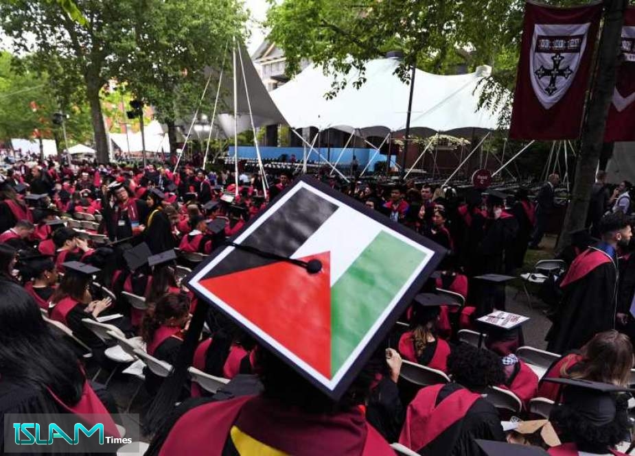 Thousands of Angry Students Support Suspended Pro-Palestine Fellows at Harvard: Repression will Make Us Stronger