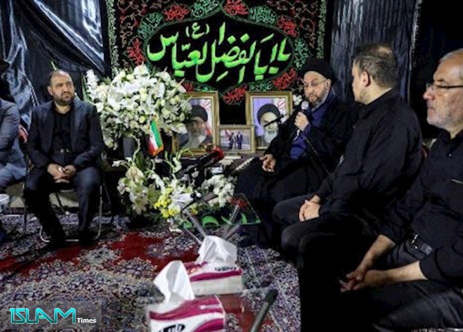 Iraqi Leader Ammar Hakim Pays Respects to Late Iranian Foreign Minister