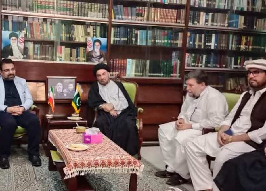 پاراچنار کے اعلیٰ سطحی وفد کی ایرانی قونصل جنرل سے تعزیت