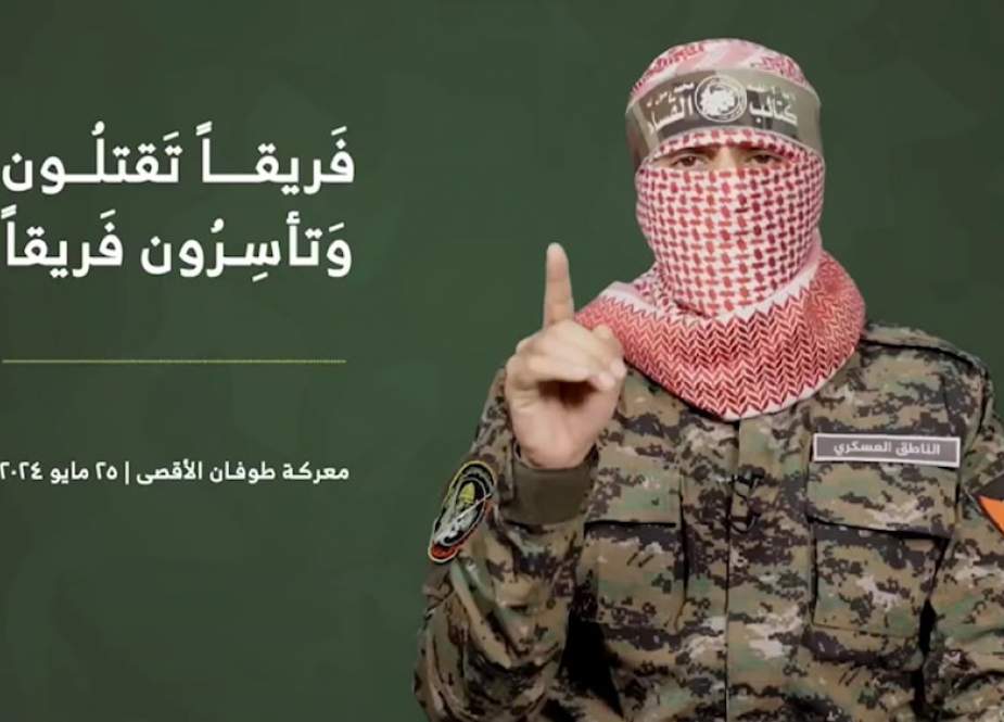 Abu Obeida, The al-Qassam Brigades military spokesperson