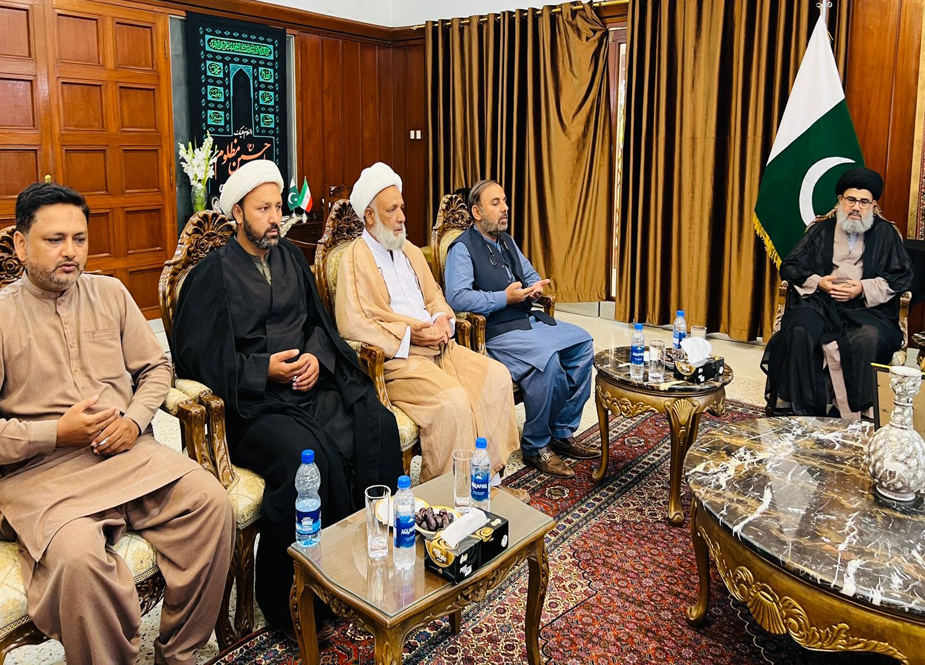 ایم ڈبلیو ایم وفد کی کراچی میں متعین ایرانی قونصل جنرل حسن نوریان سے ملاقات