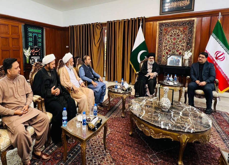 ایم ڈبلیو ایم وفد کی کراچی میں متعین ایرانی قونصل جنرل حسن نوریان سے ملاقات