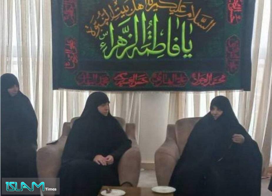 Hezbollah Chief’s Daughter Meets Martyr Raisi’s Family