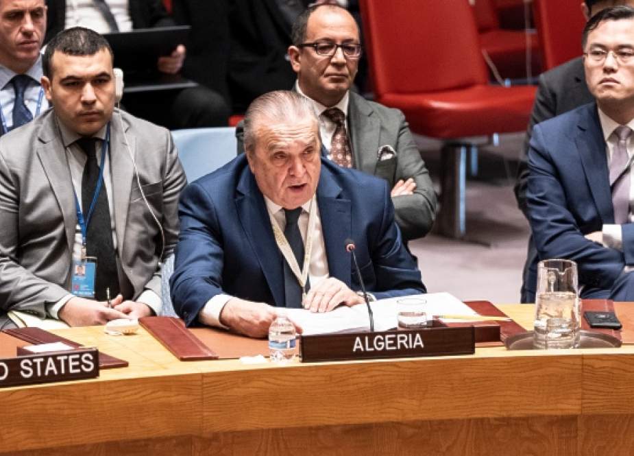 مندوب الجزائر لدى الأمم المتحدة: معاناة الفلسطينيين سببها استمرار الاحتلال