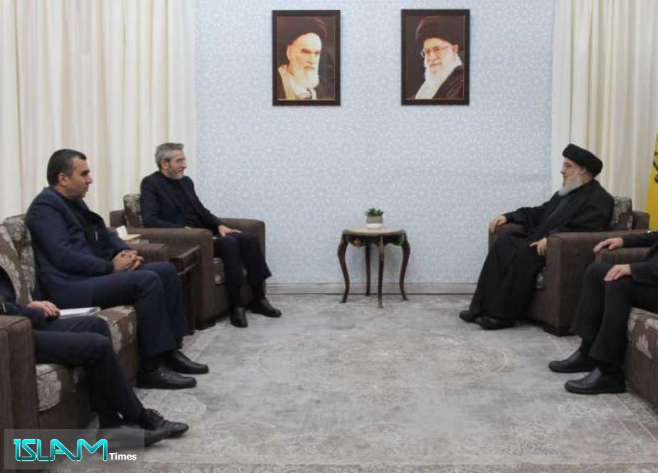 Sayyed Nasrallah Receives Iran’s Acting FM: Gaza, Lebanon’s Front on Top of Discussions