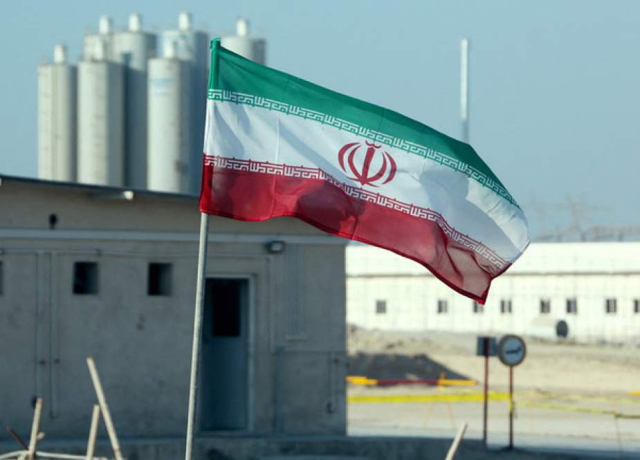 An Iranian flag at Iran