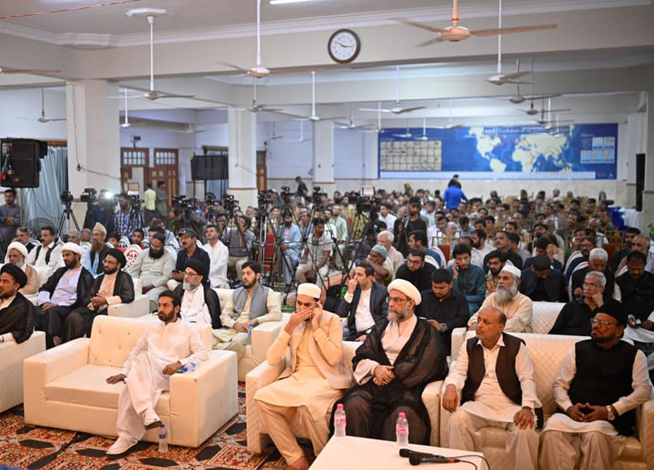 کراچی، خانہ فرہنگ ایران کے تحت بھوجانی ہال میں برسی امام خمینیؒ کی مناسبت سے کانفرنس