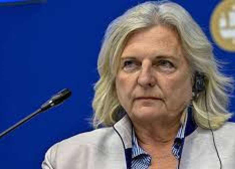 former Austrian Foreign Minister Karin Kneissl