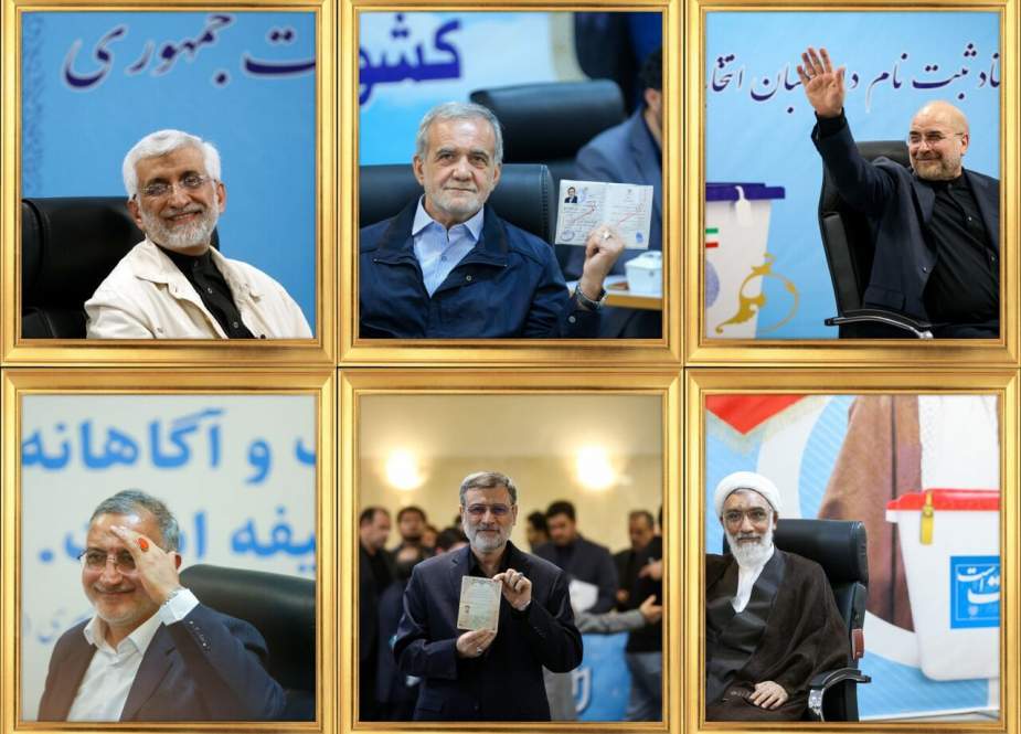 السيرة الذاتية وسجلات 6 مرشحين للرئاسة الايرانية