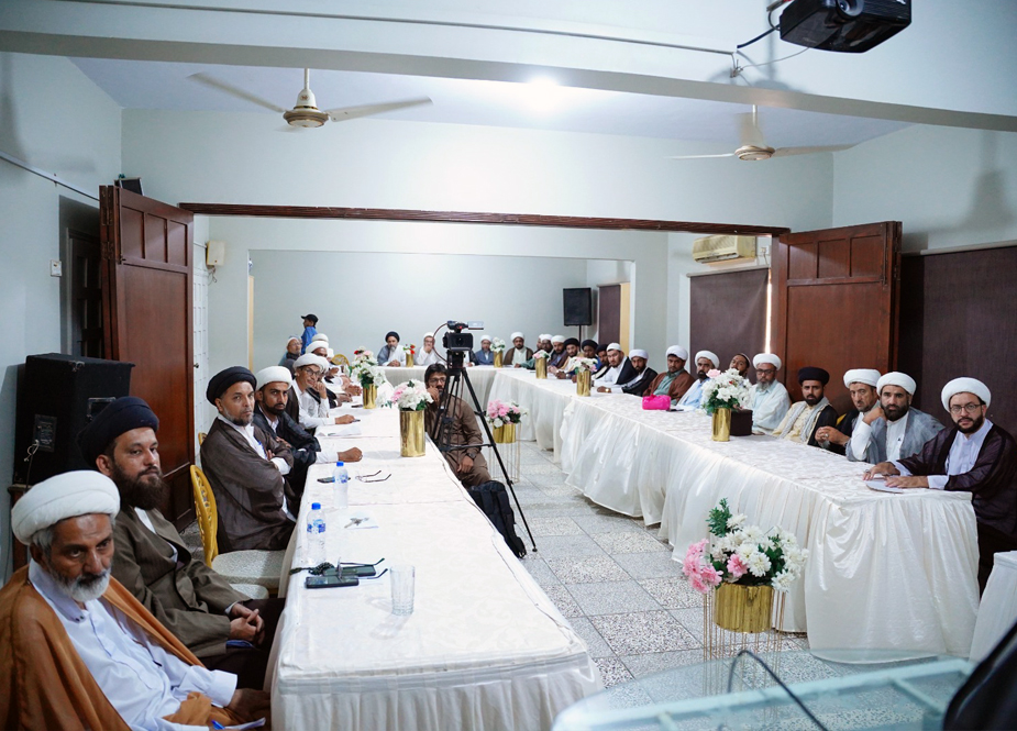 کراچی، ہیئت ائمہ مساجد و علماء امامیہ کے زیر اہتمام آئمہ جمعہ کانفرنس کا انعقاد