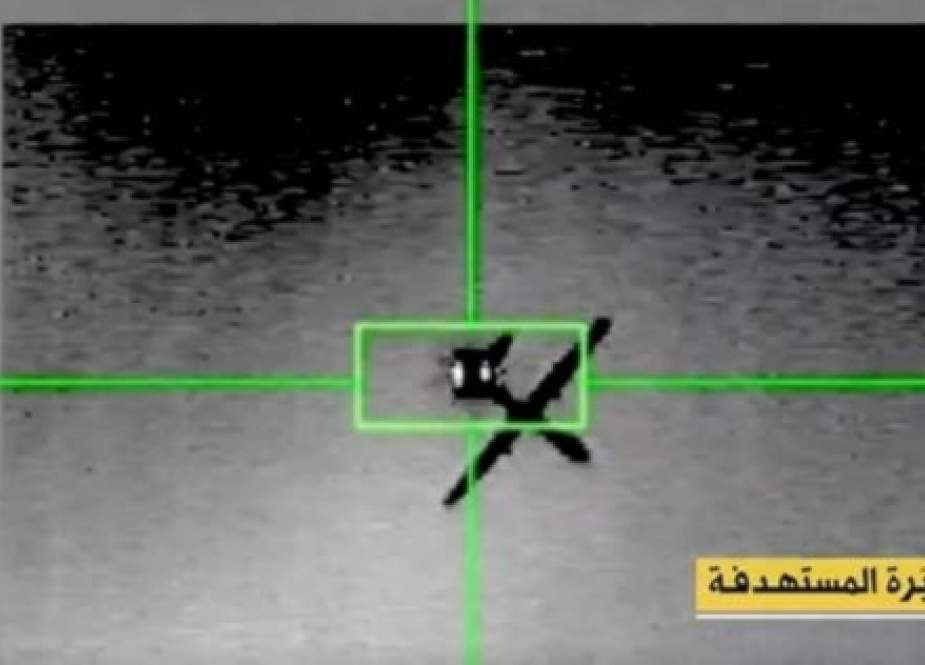Hezbollah intercepts an Israeli warplane
