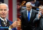 US President Joe Biden, Israeli PM Benjamin Netanyahu and Israeli Minister Itamar Ben-Gvir