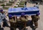 Israeli occupation carried the coffin of another soldier killed in the Gaza Strip, in occupied al-Quds, occupied Palestine