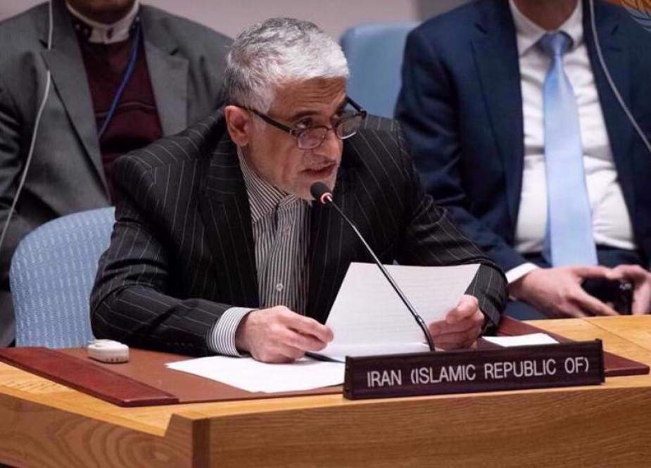 Amir Saeid Iravani, Iran’s permanent representative to the United Nations