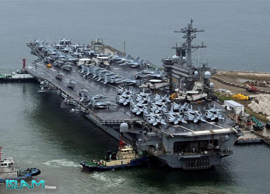 US Aircraft Carrier Arrives in South Korea for Military Drills - Islam ...