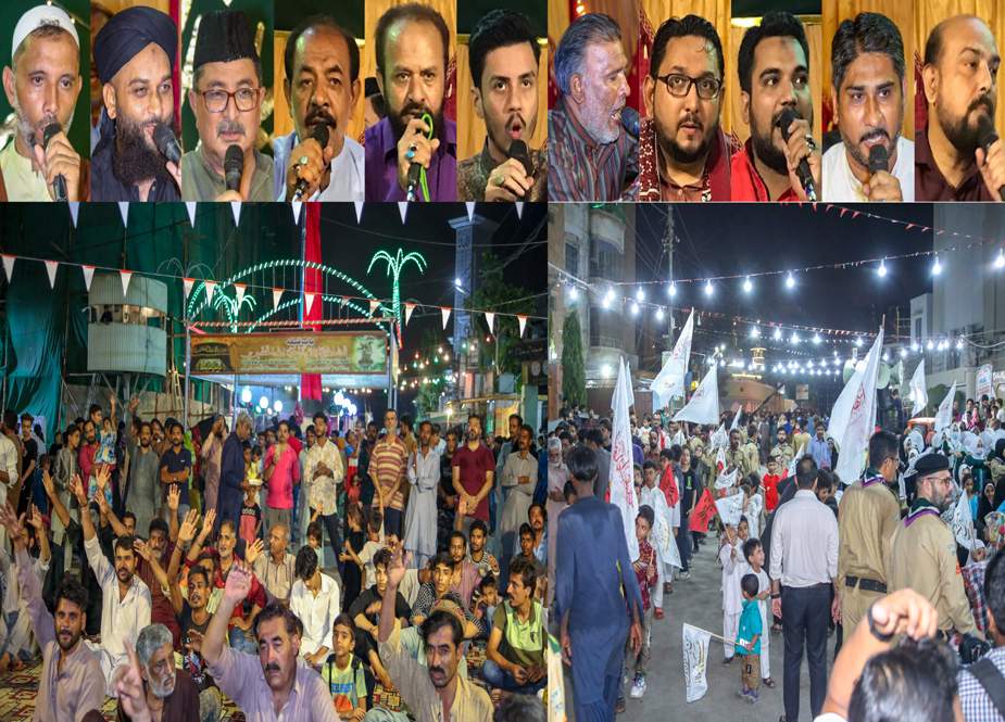 عشرہ ولایت و امامت پر ایم ڈبلیو ایم کے تحت کراچی میں دعائے توسل، محفل میلاد اور غدیری جلوس