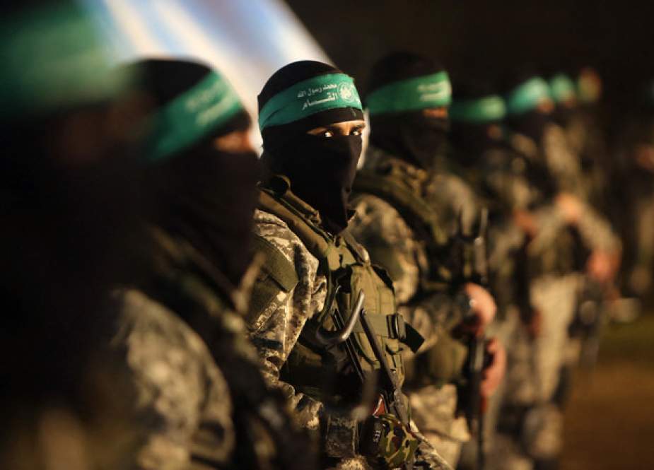 Members of the militant wing of Hamas