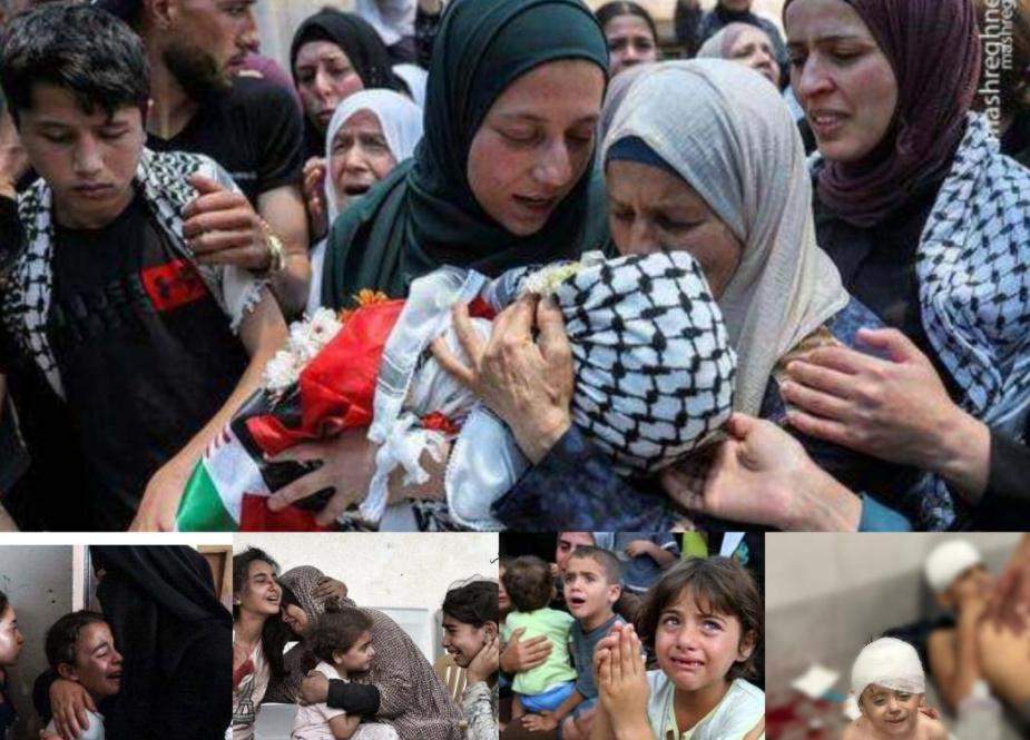 غزہ کی مجبور مائیں