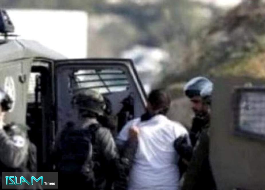 قوات الاحتلال تعتقل 22 فلسطينياً في الضفة الغربية