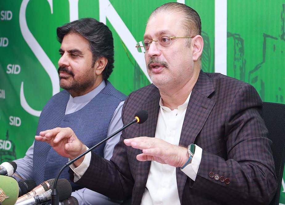 شرجیل میمن نے گورنر سندھ کامران ٹیسوری سے مستعفی ہونے کا مطالبہ کردیا