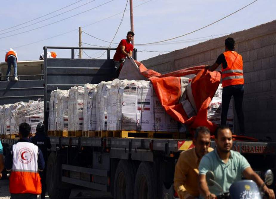صهیونیست‌ها در پشت پرده غارت کمک‌های بشردوستانه برای غزه