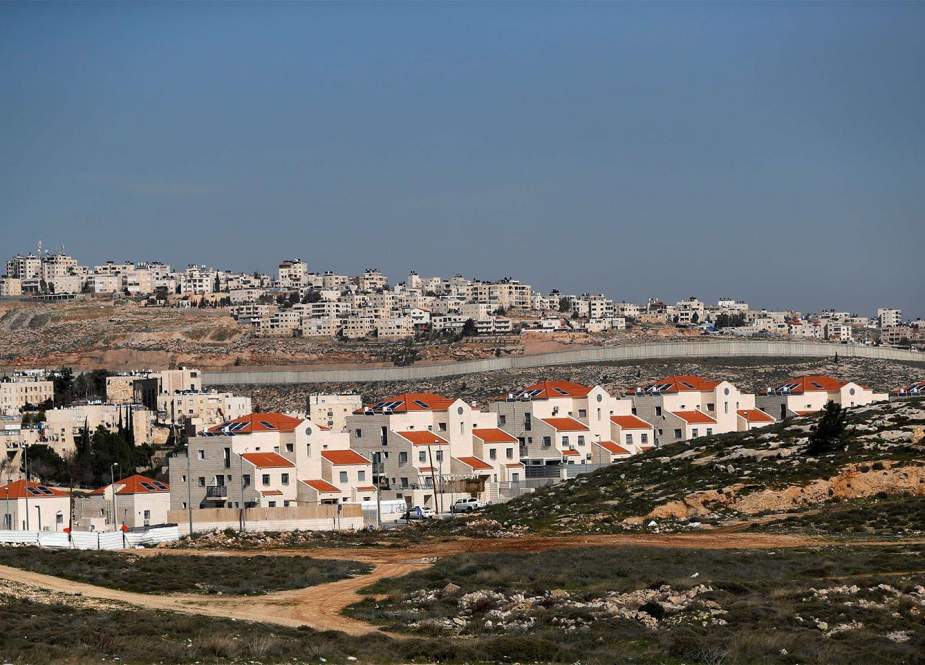 Israeli settler units in the occupied West Bank