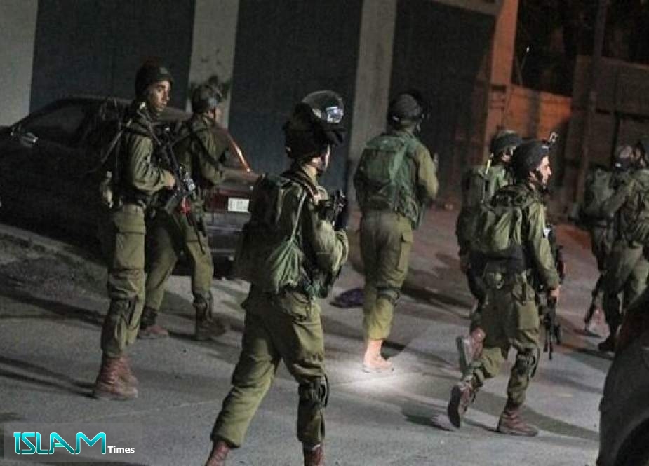 Israeli Forces Raid Several Areas across West Bank