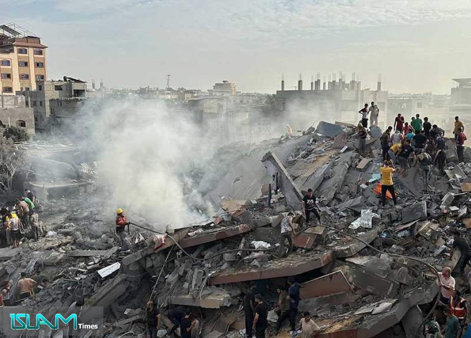 ’Israeli’ Airstrikes Martyr 24 Palestinians in Gaza