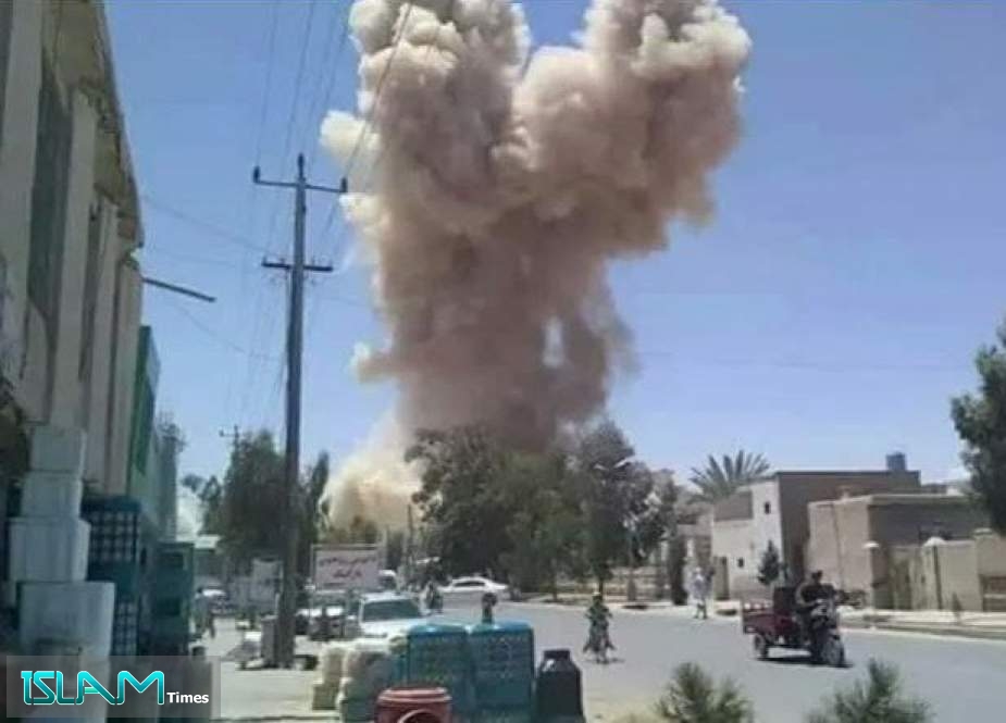 Blast in Afghanistan