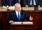 Israeli PM Benjamin Netanyahu addresses a joint session of the US Congress in Washington, DC