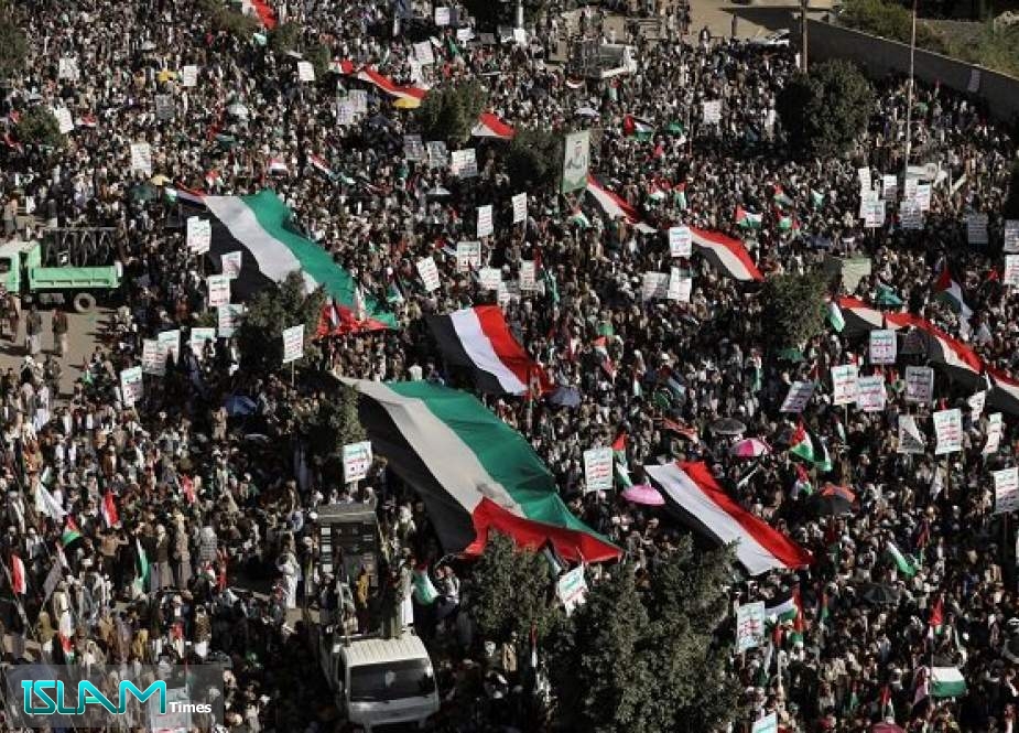 Massive Rallies in Yemen Show Solidarity with Gaza